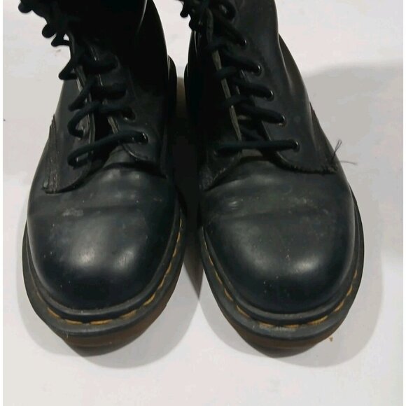 Doc Martens 20 Eye Lace Up Knee High Boots - Picture 7 of 16